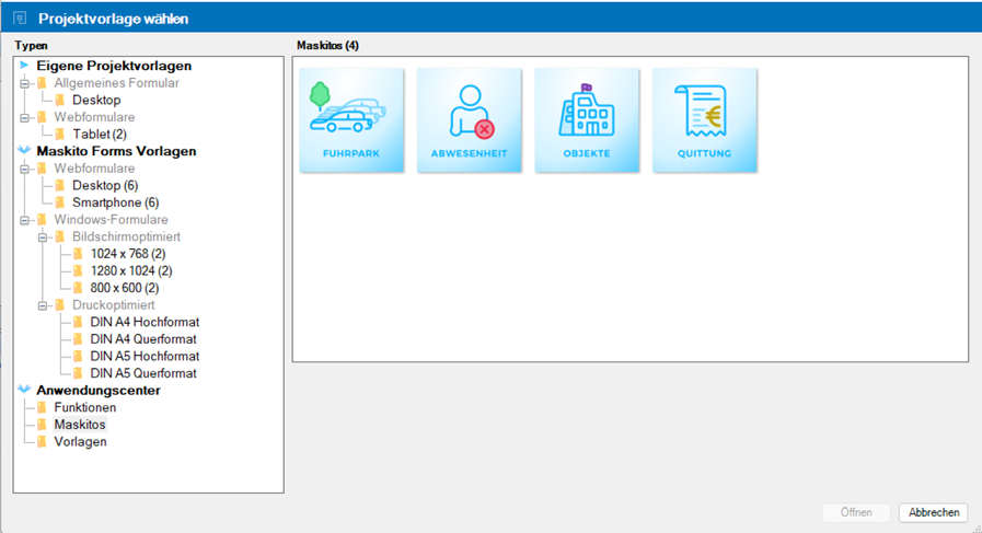 Maskito 7.2 Neues Release, neues Anwendungscenter